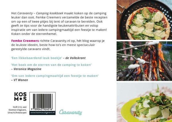 caravanity kookboek camping kamperen