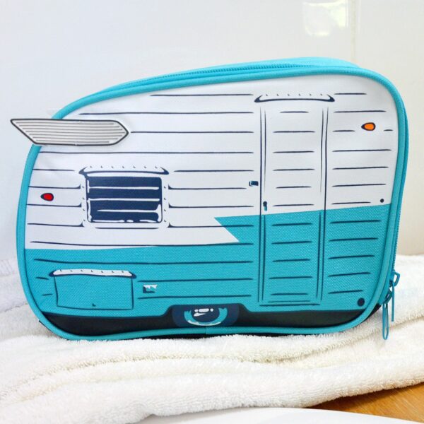 Toilettas caravan mint - Van Go Collections
