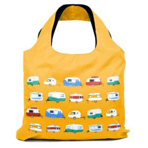 opvouwbare tas retro caravans