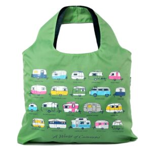 opvouwbare tas retro caravans