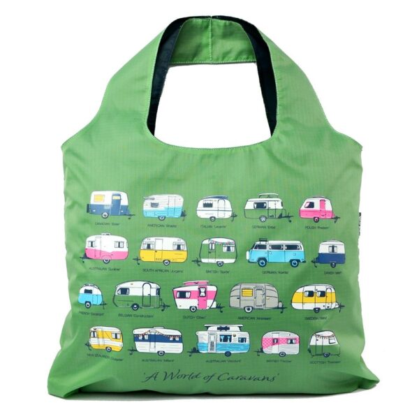 opvouwbare tas retro caravans