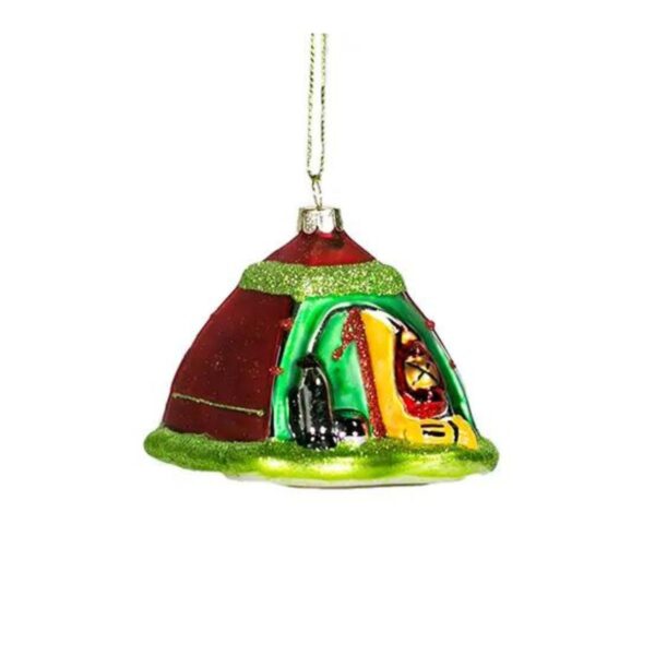 kerstbal ornament tent