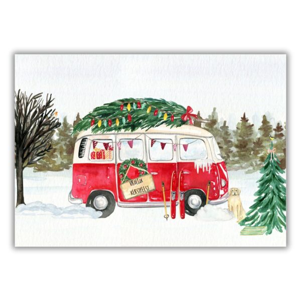Kerstkaarten kamperen - I Love Kamperen