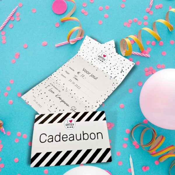 Cadeaubon Kadobon I Love Kamperen Shop