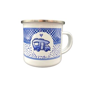 mok camper SVR blauw