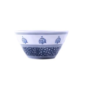 schaaltje melamine caravan blauw svr