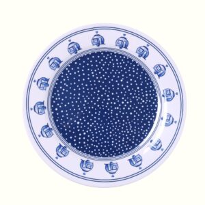 dinerbord melamine svr caravan blauw 28 cm