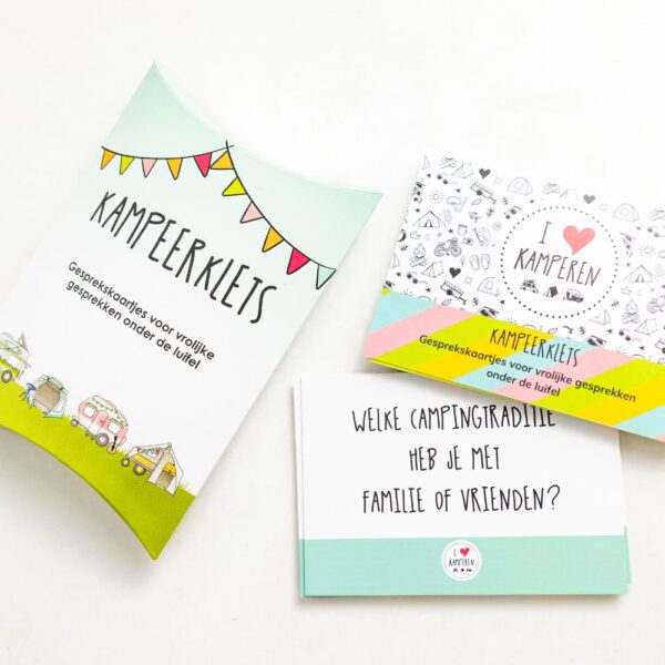 Kadopakketje Kampeerklets, thee en chocolade - Afbeelding 4