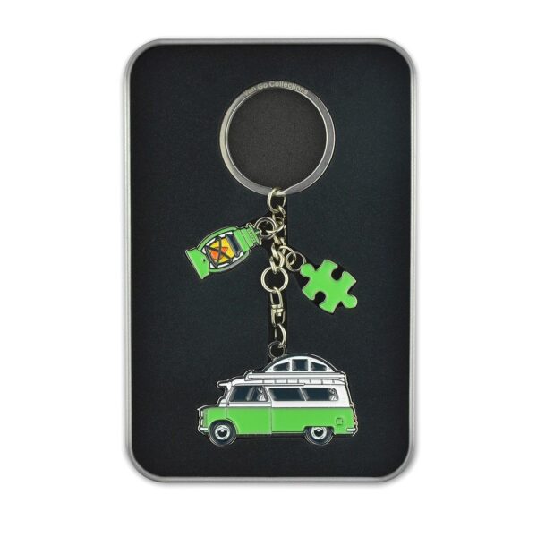 sleutelhanger groene camper van go