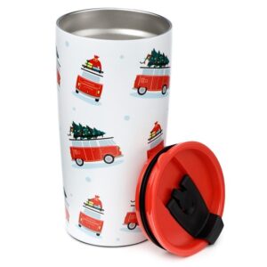 Thermosbeker Volkswagen busje kerst
