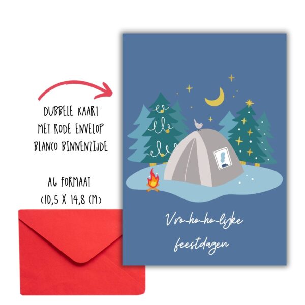 kerstkaart tent svr