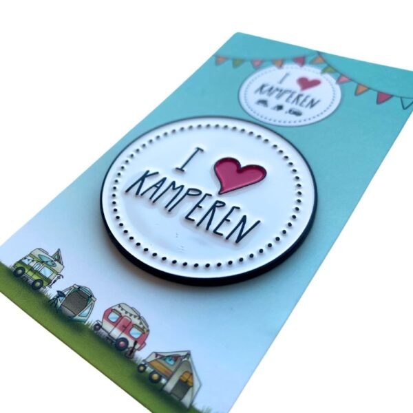 broche I Love Kamperen