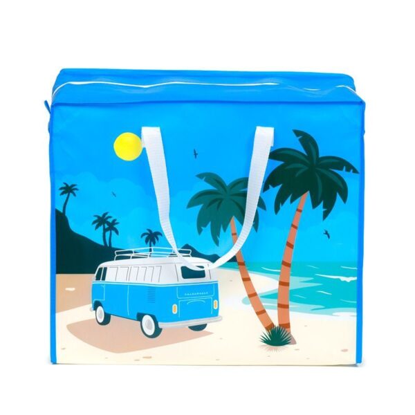 opbergtas met rits camping volkswagen busje