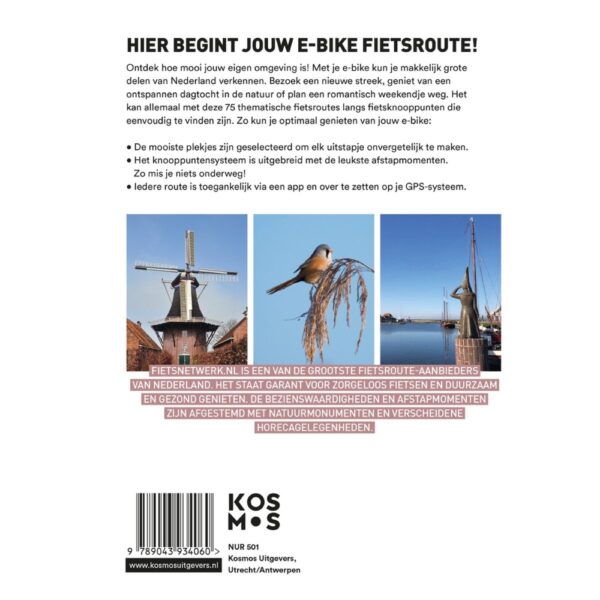 ebike routes nederland boek fietsnetwerk