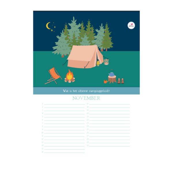 verjaardagskalender camping