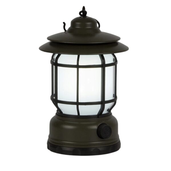 campinglamp groen oplaadbaar
