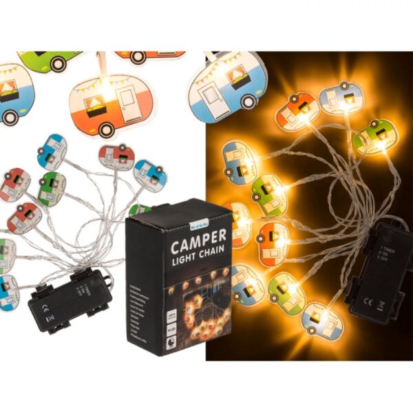 lichtketting caravans batterijen