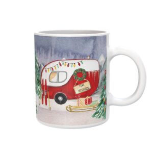 kerstmok I Love Kamperen caravan