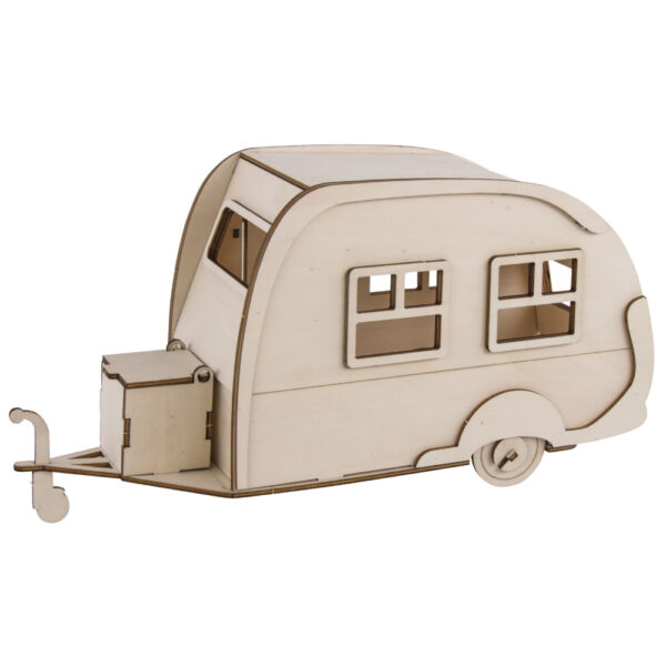 3d caravan zelf bouwpakket hobby