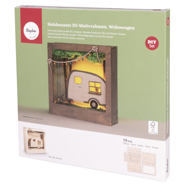 modelbouw caravan rayher